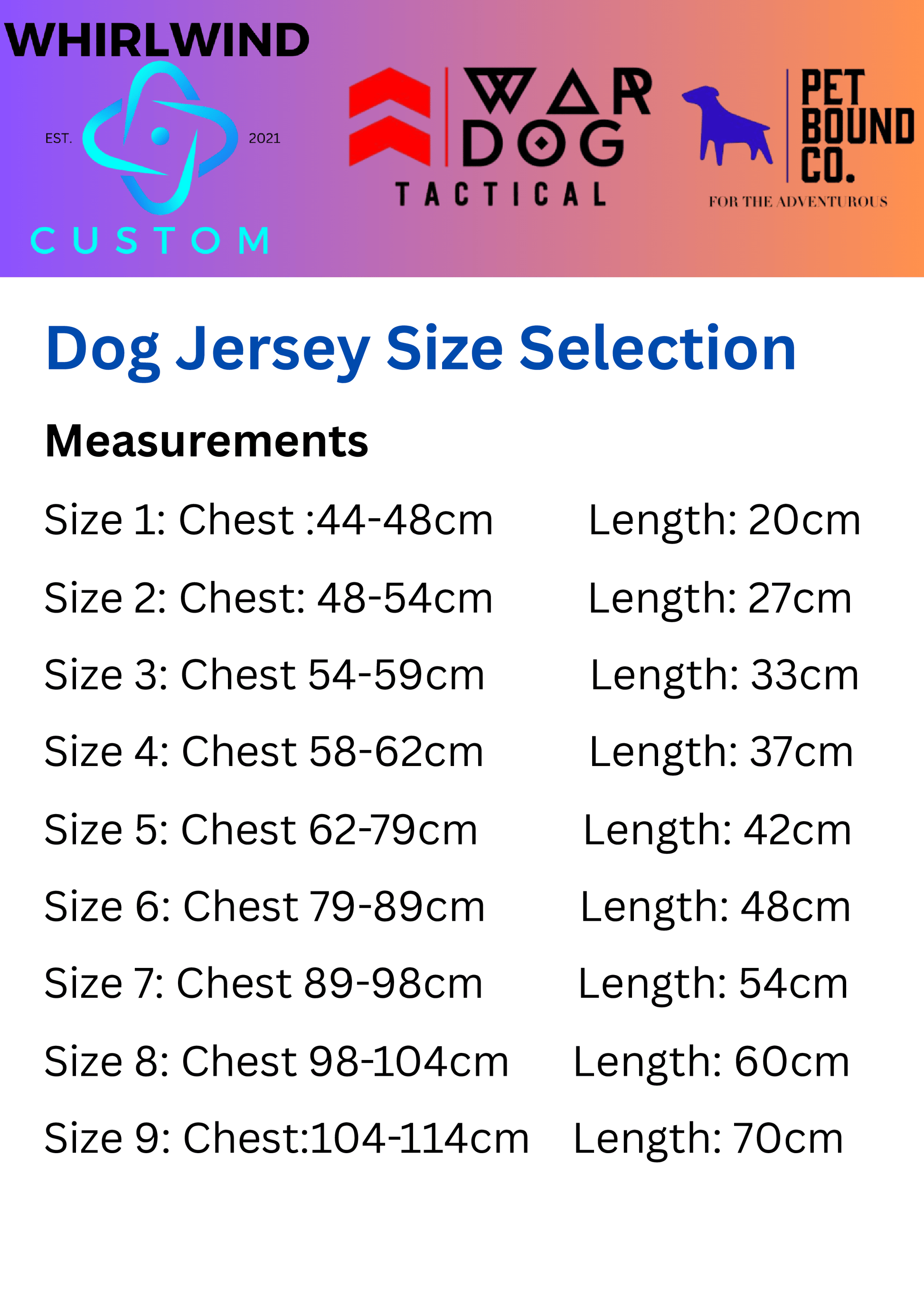 Dog Jersey